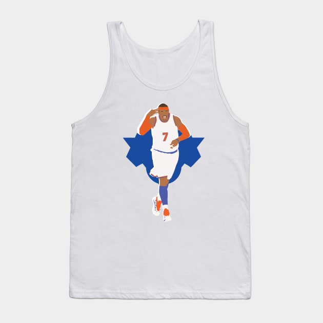 Carmelo Anthony "3 to the Dome" N.Y Knicks Tank Top by Jackshun